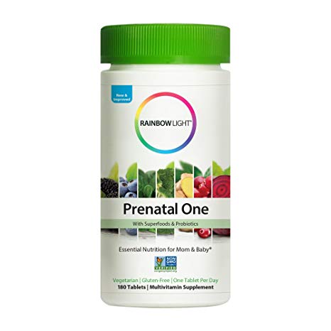 Rainbow Light - Superfood Prenatal One NGMO, 180 Count