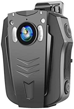 BOBLOV PD70 WiFi Body Camera 1296P Wearable Body Cameras Night Vision Camera Built-in Memory Light and Small Body with Audio Recording 170 Degree for Law Enforce or Daily Use (64GB)