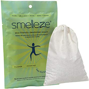 SMELLEZE Reusable Boat Smell Removal Deodorizer Pouch: Destroys Marine Odor Without Fragrances in 150 Sq. Ft
