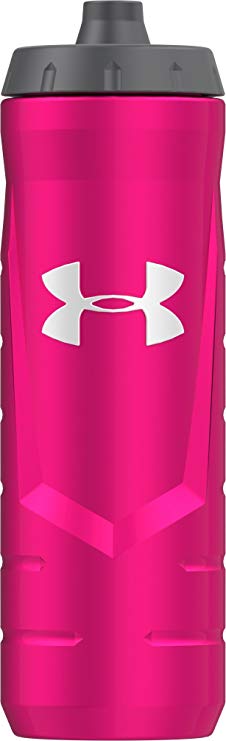 Under Armour Sideline 32 Ounce Squeezable Bottle, Pink