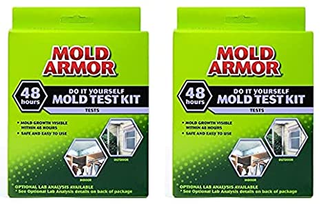 Mold Armor FG500 Do It Yourself Mold Test Kit FG500, FG500 Do It Yourself Mold Test Kit, Gray (Two Pack - Gray)