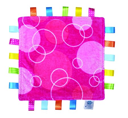 Taggies Colours Little Plush Taggies, Pink Bubbles