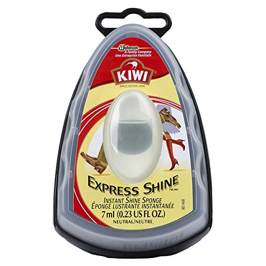 Kiwi Express Shoe Shine Sponge, 0.2 fl oz, Neutral