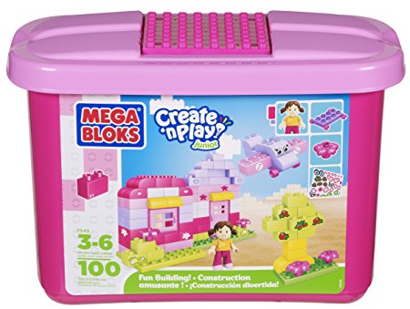 Mega Bloks Ultimate Building Mini Blocks Tub for Girls
