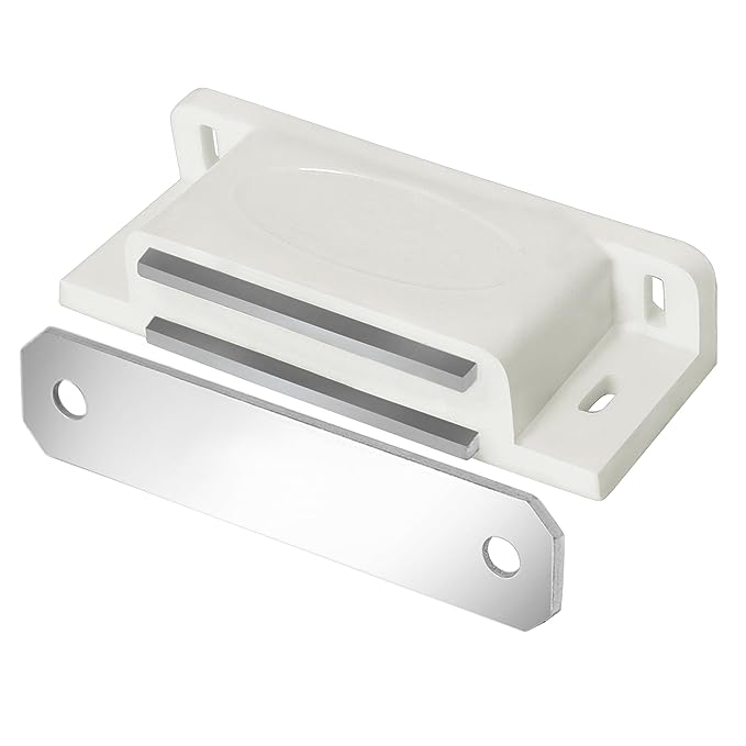 IMPEX Stainless Steel Magnetic Door Catcher - Multiple Uses Door Magnetic Stopper Holder for Cabinet, Drawer, Cupboard & Door Stopper (Pack of 4)