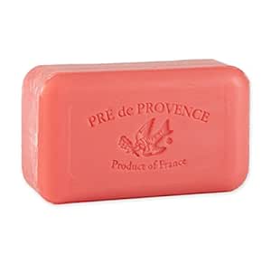 Pre de Provence Artisanal Soap Bar, Natural French Skincare, Enriched with Organic Shea Butter, Quad Milled for Rich, Smooth & Moisturizing Lather, Tiger Lily, 5.3 Ounce