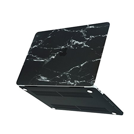 Vasileios Rubberized Frosted Soft-touch Hard Shell Case Cover for MacBook Pro 13-inch,2016/2017 (A1706 and 1708 ) (Marble 04)