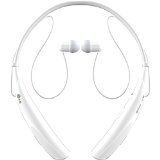 LG Electronics Tone Pro HBS-750 Bluetooth Wireless Stereo Headset - Retail Packaging - White