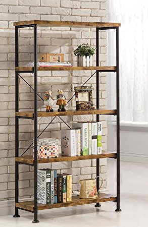 Coaster Home Furnishings Coaster 801542 Bookcase, Barritt Collection