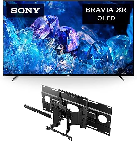 Sony 65 Inch 4K Ultra HD TV A80K Series: BRAVIA XR OLED Smart Google TV with Dolby Vision HDR and Exclusive Features for The Playstation® 5 XR65A80K- 2022 Model&Sony SU-WL855