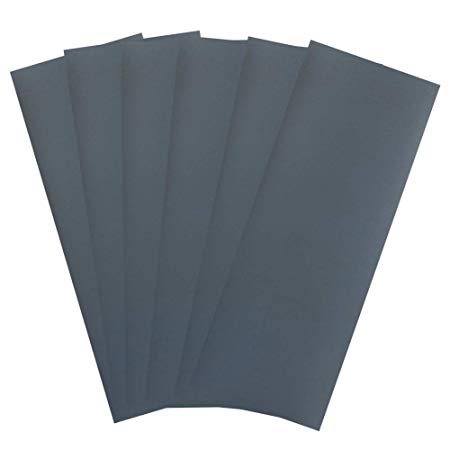 1200 Grit Dry Wet Sandpaper Sheets by LotFancy, 9 x 3.6", Silicon Carbide, Pack of 45