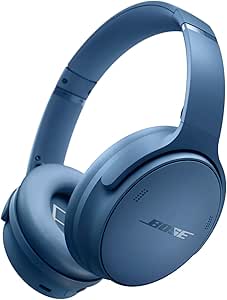 Bose QuietComfort Wireless Noise Cancelling Headphones, Bluetooth Over Ear Headphones with Up to 24 Hours of Battery Life, Blue Dusk - Limited Edition Color