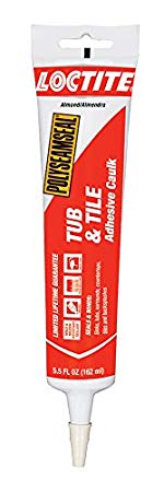 Loctite Polyseamseal Almond Tub and Tile Sealant, 5.5-Fluid Ounce Squeeze Tube (2138418)