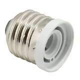 5-pack ABI Light Bulb Socket Reducer Stadard US Medium Base E26 to Candelabra E12 Adapter
