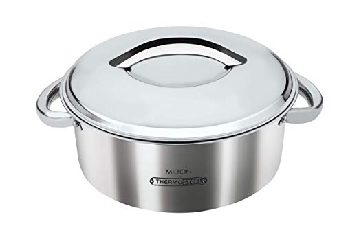 Milton Excel Stainless Steel Casserole, 1.5 Litres, Silver