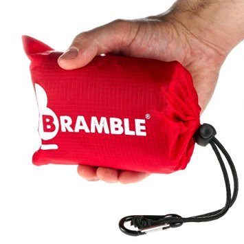 Bramble Durable, Waterproof Pocket Picnic Blanket with Travel bag - Red