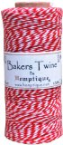 Hemptique Bakers Twine Spool 50-Gram Red
