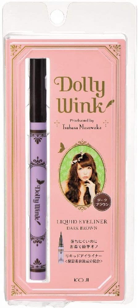 Koji Dolly Wink Liquid Eyeliner - Dark Brown -2014 NEW