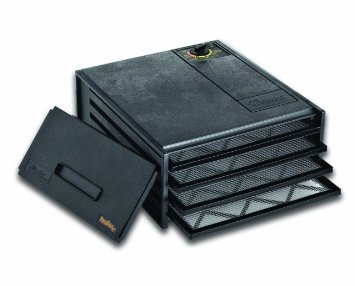 Excalibur 2400 4-Tray Economy Dehydrator, Black