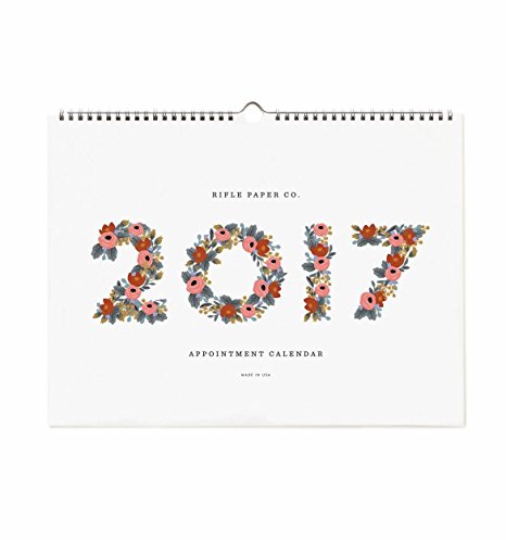 Rifle Paper Co 2017 Wall Calendar (Appointment Calendar, Appointment)