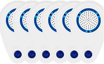 NBDN Ultrasonic Pest Repeller,Electronic Pest Repellent Indoor Pest Reject Plug in,Pest Defender for Insects Mice Ant Mosquito Spider Rodent Roach(6 Packs)