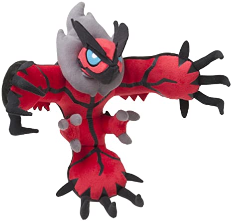 Pokemon Center 9.5" Yveltal XY Stuffed Plush Doll