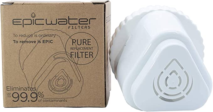 Epic Replacement Filter Pure Water Pitcher or Dispenser / 150 Gallon Long Last Filter | BPA Free.