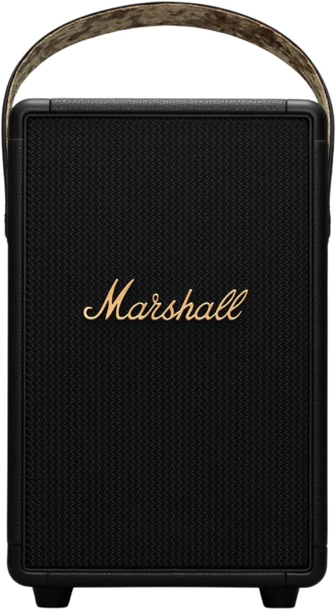 Marshall Tufton Bluetooth Speaker, Black & Brass