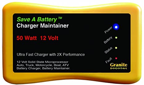 Battery Saver 2365 12V 50W Quick Charger and Auto Pulse Maintainer