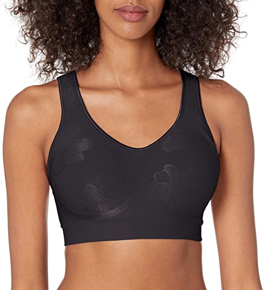 Bali Comfort Revolution Wireless Bra, ComfortFlex Fit Full-Coverage Wirefree Bra for Everyday Comfort, Core Colors