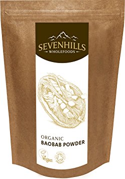 Sevenhills Wholefoods Organic Raw Baobab Powder 250g