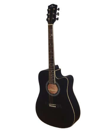 Bentoni 41 Inch Full Size Handcrafted Solid Wood Acoustic Guitar