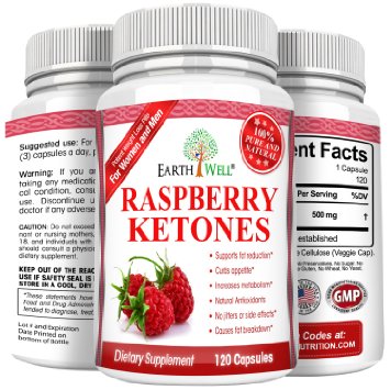 Raspberry Ketones Fast Weight Loss Pills That Work - Best Fat Burner Health Supplement For Women Men - Natural Safe Appetite Suppressant All Body Types - Potent 120 Dietary Capsules - no Side Effects
