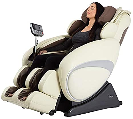 Osaki OS4000 Executive Zero Gravity Massage Chair Cream Beige Recliner Deluxe