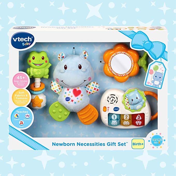 VTech Newborn Necessities Shower Gift Set, Blue