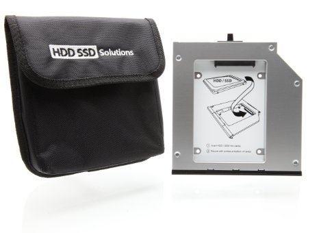 2nd HDD or SSD Caddy Lenovo ThinkPad T420,T430,T510,T520,T530, W510, W520, W530 (genuine Newmodeus)