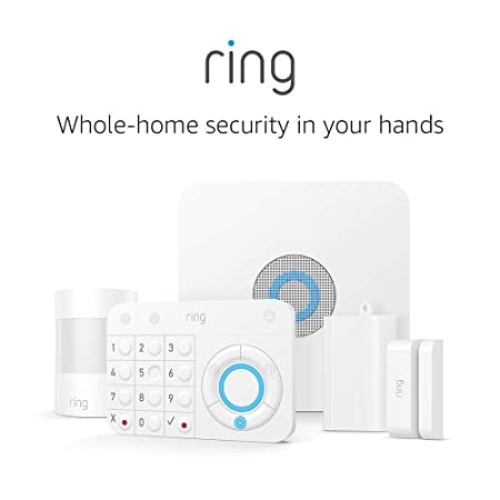 Certified Refurbished Ring Alarm 5 Piece Kit (1st Gen) – Home Security System with optional 24/7 Professional Monitoring – No long-term contracts – Works with Alexa