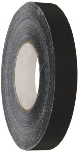 Polyken Vinyl Coated Cloth Premium Gaffer's Tape, 11.5 mil Thick, 55 yds Length, 1" Width, Black