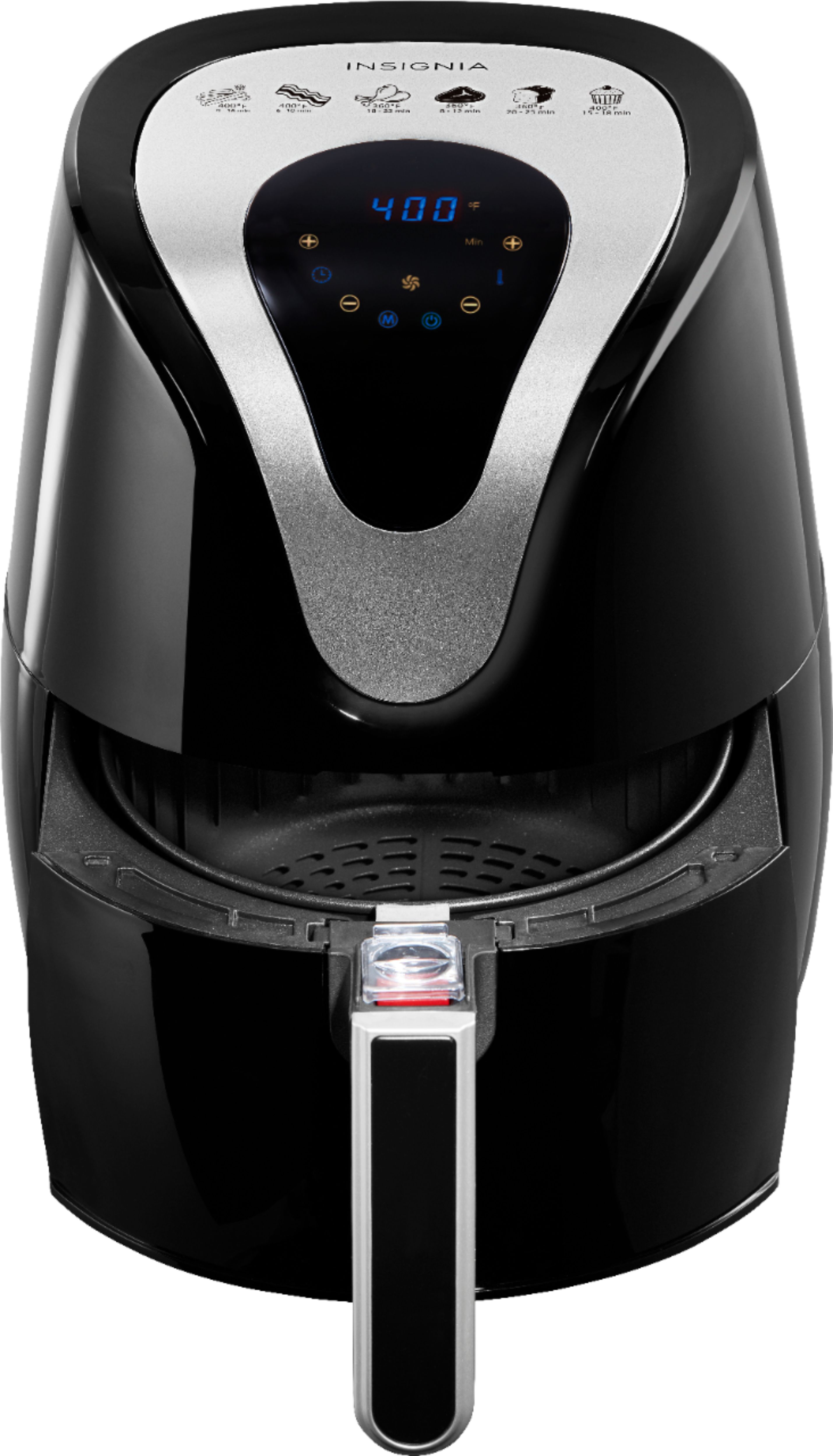 Insignia™ - 3.2L Digital Air Fryer - Black