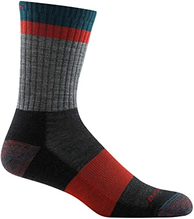 Darn Tough Heady Stripe Micro Crew Light Cushion Sock - Men's