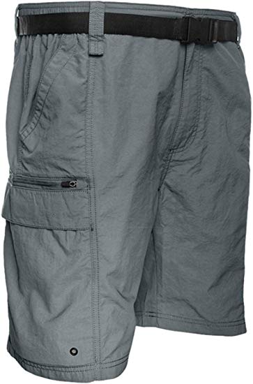 Coleman Men's Hiking Cargo Shorts with Belt Ideal for Inclement Weather