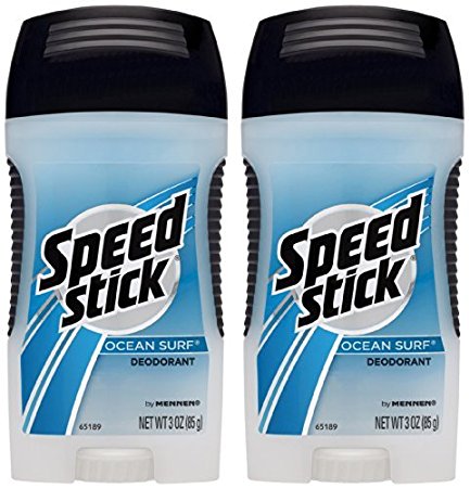Speed Stick Clear Deodorant, Ocean Surf - 3 oz - 2 pk