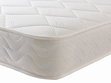 Starlight Beds - Small Double Mattress, Spring Mattress With Memory Foam Layer. Luxury Small Double Memory Foam Sprung Mattress With Deluxe Knitted Stretch Onion Micro Quilted Fabric. Fast Delivery (4foot Small Double Mattress)