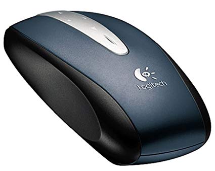 Logitech V500 Cordless Notebook Mouse Black