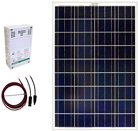 Grape Solar GS-100-KIT 100-Watt Off-Grid Solar Panel Kit