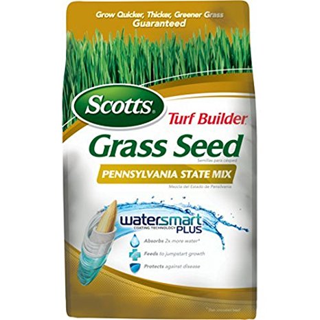 Scotts Turf Builder Grass Seed - Pennsylvania State Mix, 3-Pound  (Not Sold in CA, LA)