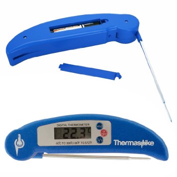 10030OFFICIAL10030 Thermaspike- Ultra Fast Food And Meat Thermometer And Temperature Gauge - Free Battery