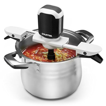 Gourmia GST210B Stiriffic Adjustable Pot & Pan Hands Free Automatic Stirrer - Black