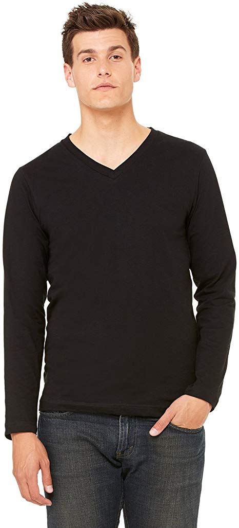 Bella Canvas 3425 - Long Sleeve V-Neck T-Shirt