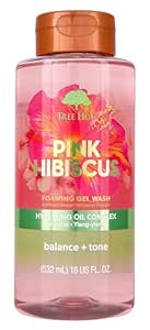 Tree Hut Pink Hibiscus Radiant & Refreshing Foaming Gel Wash, 18 oz.